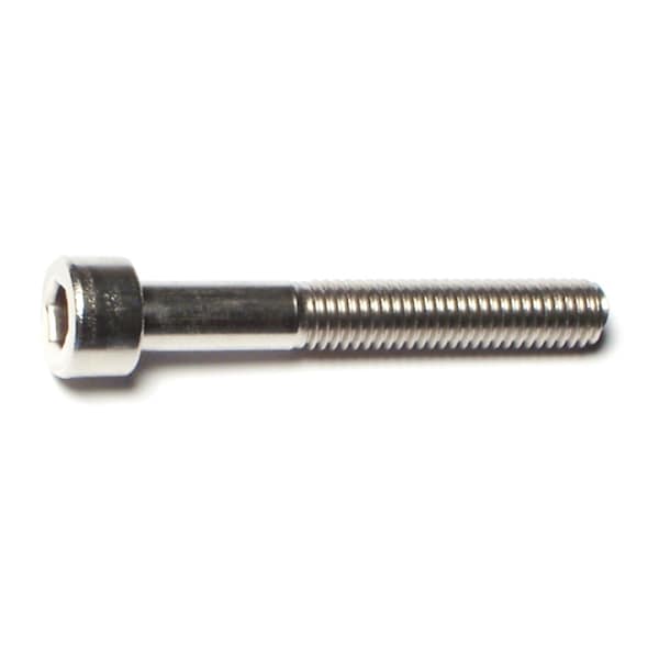 Midwest Fastener M5-0.80 Socket Head Cap Screw, Steel, 35 mm Length, 6 PK 75627 - main